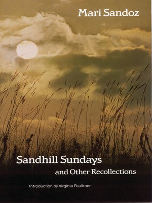 cover image of Sandhill Sundays and Other Recollections